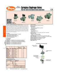 Thumbnail of document Data Sheet - DCS/RDCS Springless Diaphragm Valves